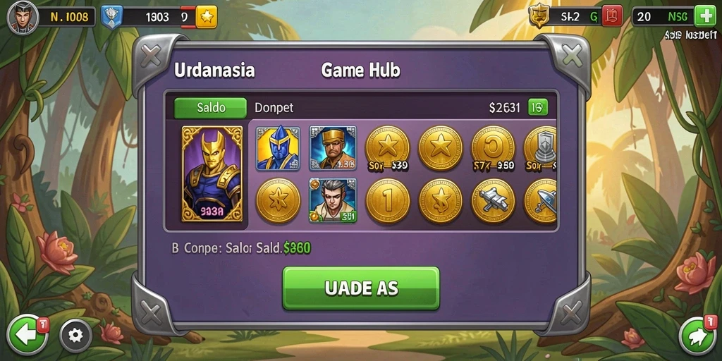 dy01 - Screenshot kedua menunjukkan peta luas dunia permainan.